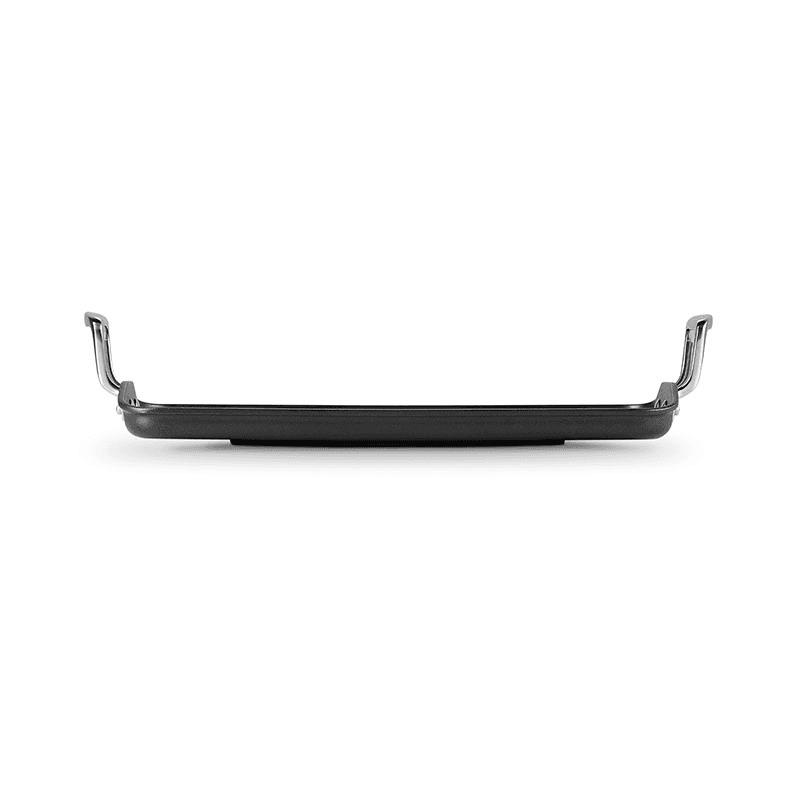 Toughened Non-Stick Ribbed rectangular grill pan, 35cm