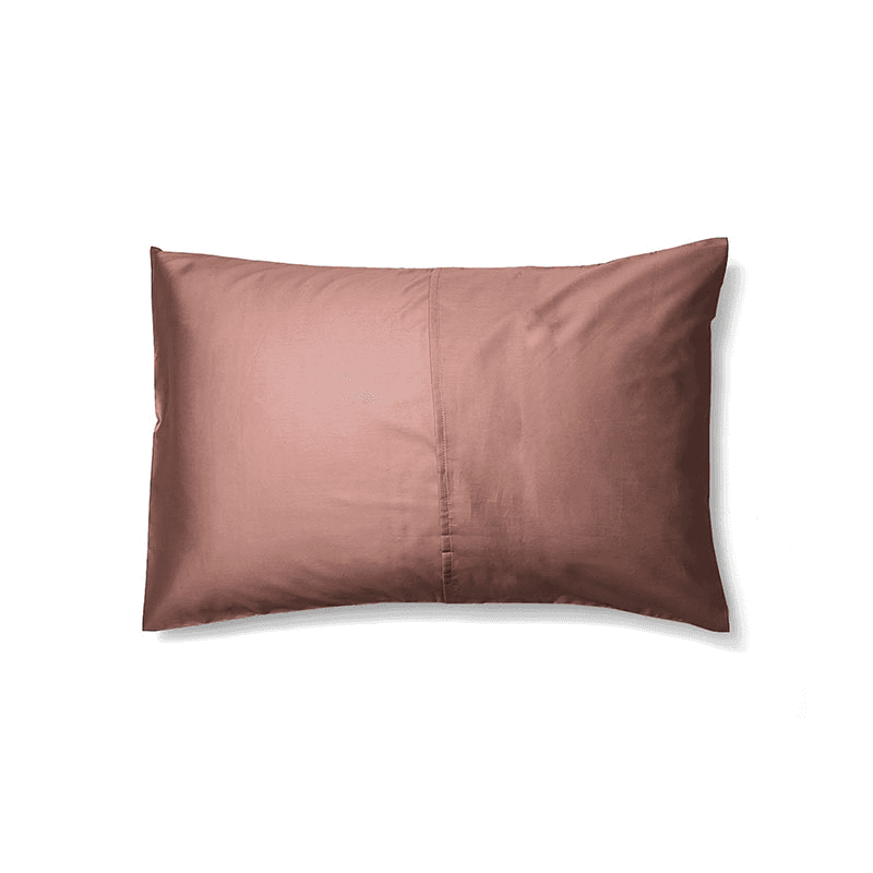 Luxe Cotton Pair of Standard Pillowcases, Rust