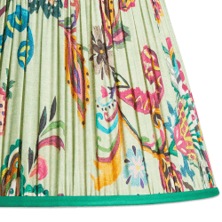Image showing the Straight empire Shade, 30cm, green Paisley by Matthew Williamson product.