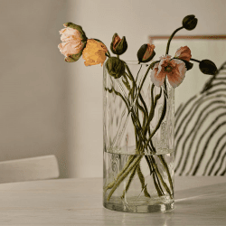 Image showing the Vase, H40cm, Clear product.