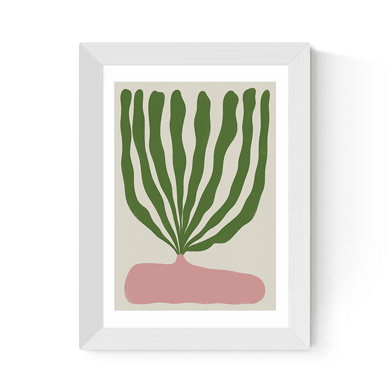 Alisa Galitsyna Modern Vase II Print, Green