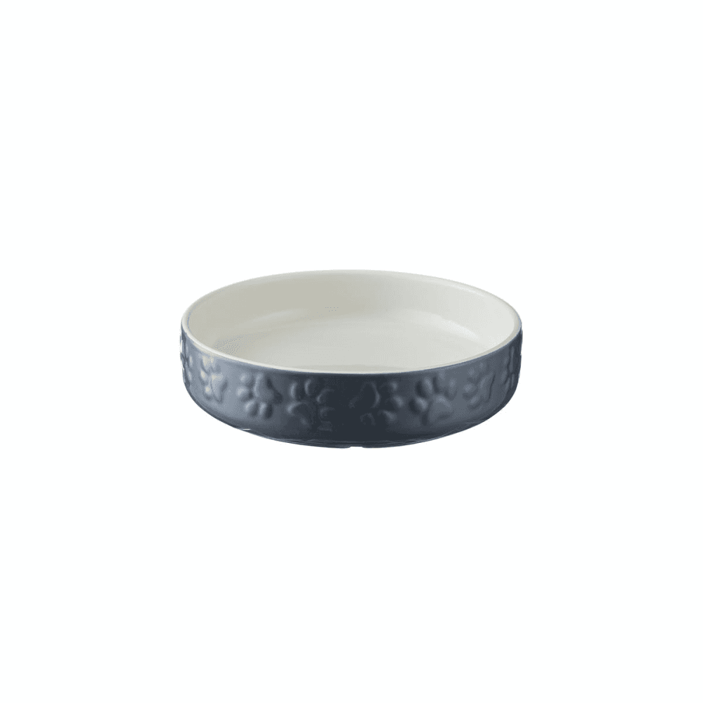 Colour Mix Cat Saucer, Grey, D13cm