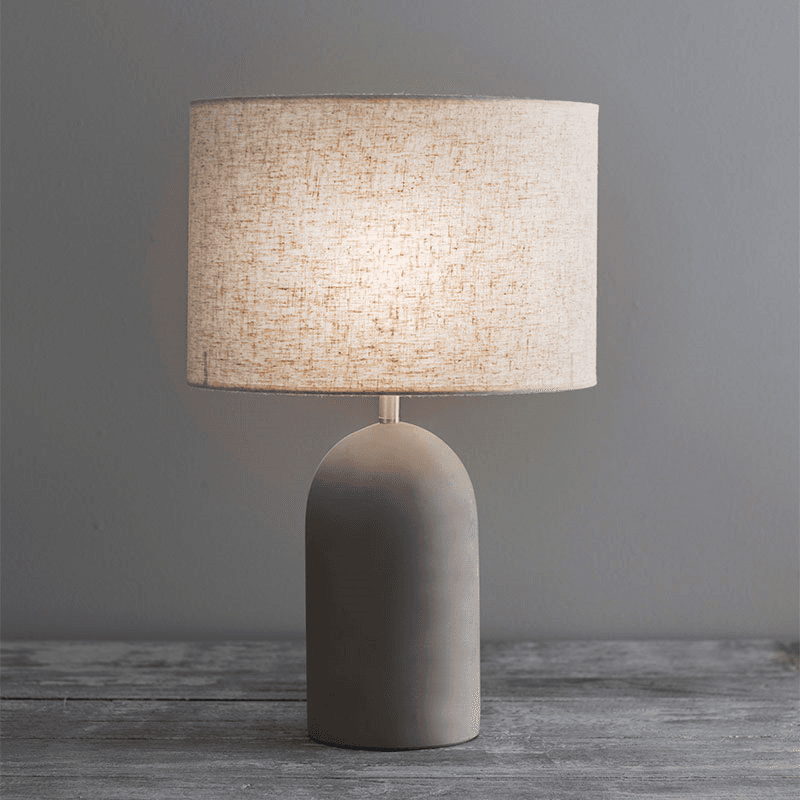 Millbank Table Lamp, H22cm, Grey