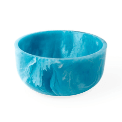 Image showing the Mustique Salad Bowl, D28cm, Blue product.