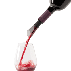 Image showing the Wine accessories Wine aerator/pourer, Black/Silver product.