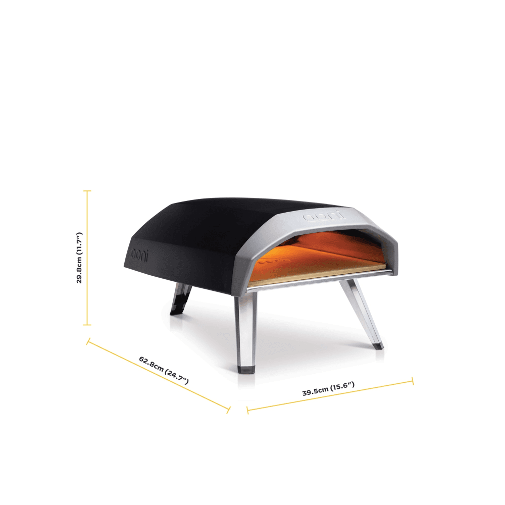 Koda 12 Gas Powered Pizza Oven, Black
