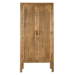Image showing the Yasha Mango Wood Cabinet, Natural product.