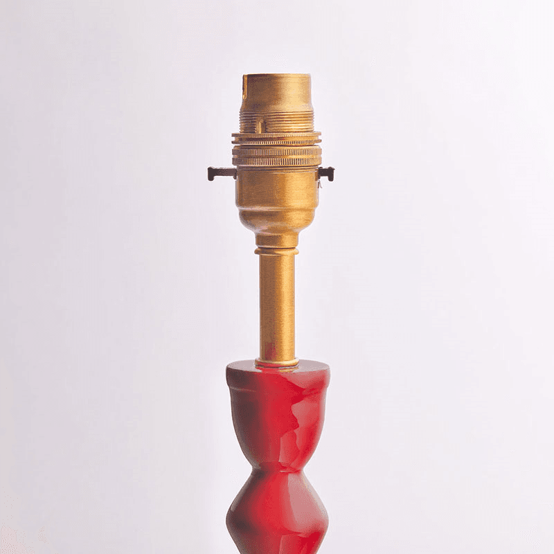 Mildred Table Lamp, H31.5cm, Hot Chilli