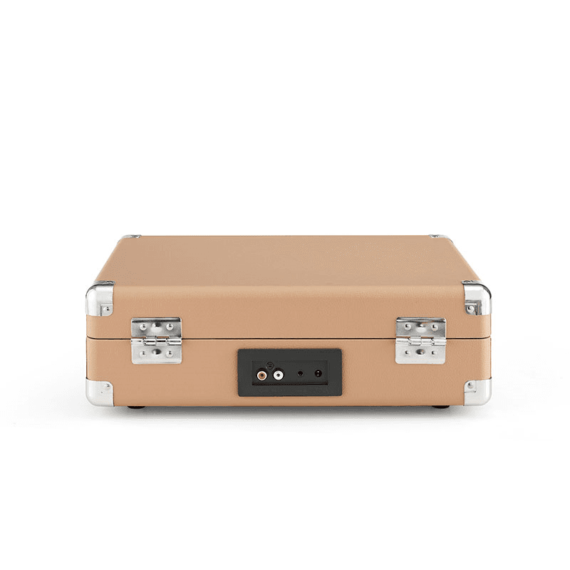 Cruiser Plus Deluxe Portable Turntable, Light Tan
