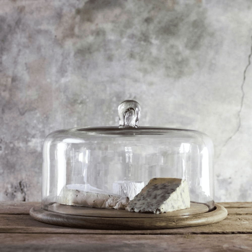 Recycled Cake Dome, D34cm, Clear