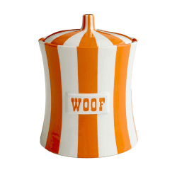 Image showing the Vice Woof Canister, Orange & White product.