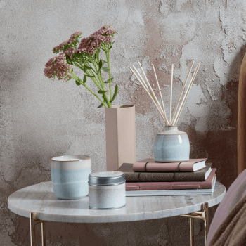 Image showing the Denby Home Fragrance Modus Candle Pot, Pink product.