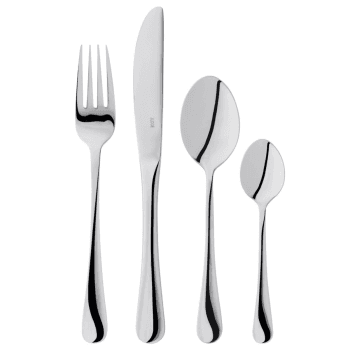 Image showing the Windsor Cutlery, 16 Piece Gift Boxed Set, Stainless Steel product.