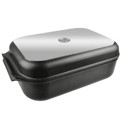Image showing the Cast Aluminium Rectangular Double Roaster product.