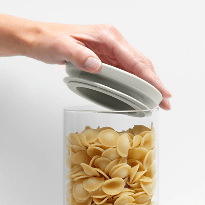 Stackable Glass Jar Set of 3, Mixed