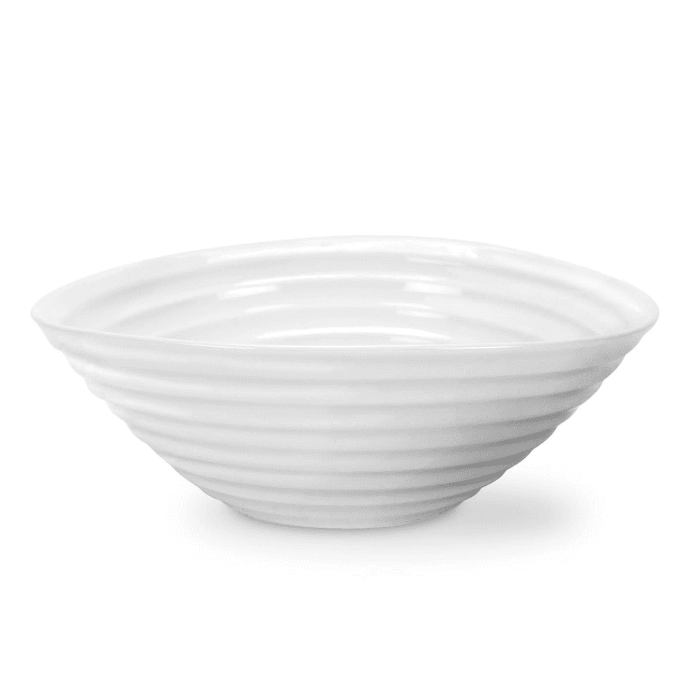 Ceramics Set of 4 cereal bowls, 19cm, White