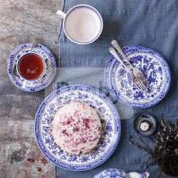 Image showing the Regal Peacock Tea Saucer, D15cm, Blue product.