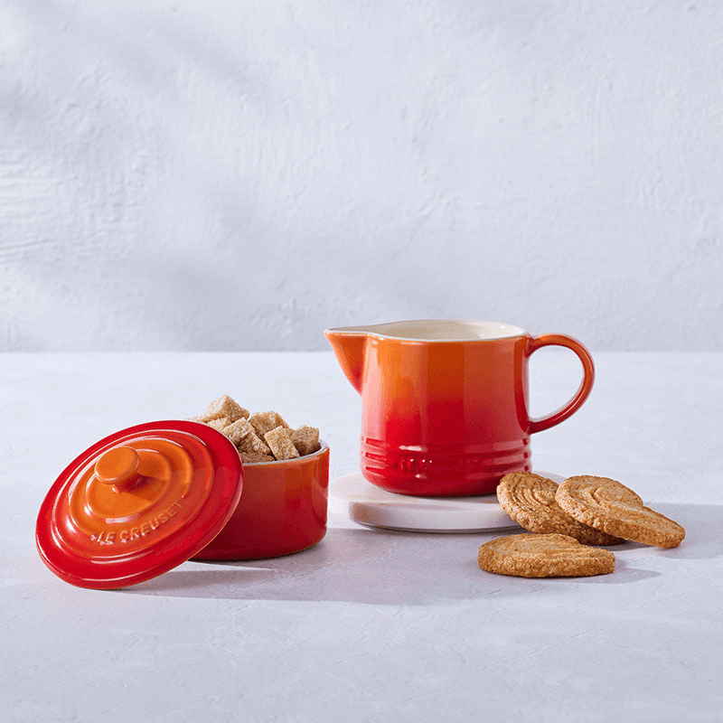 Stoneware Milk & Sugar Set, Volcanic