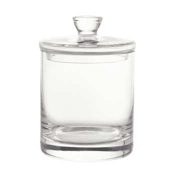 Image showing the Storage jar, H14.5 x Dia10cm, Glass product.