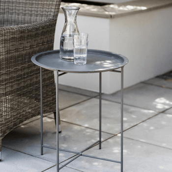 Image showing the Rive Droite Side Table, Charcoal product.