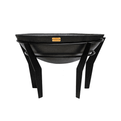 Image showing the Kendal Fire Pit on Stand, H44.5cm, Black product.