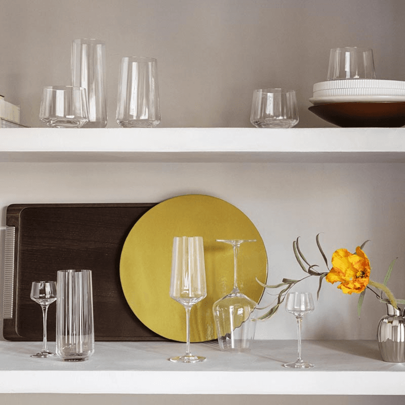 Bernadotte Set of 6 Highball Glasses, 450ml, Clear