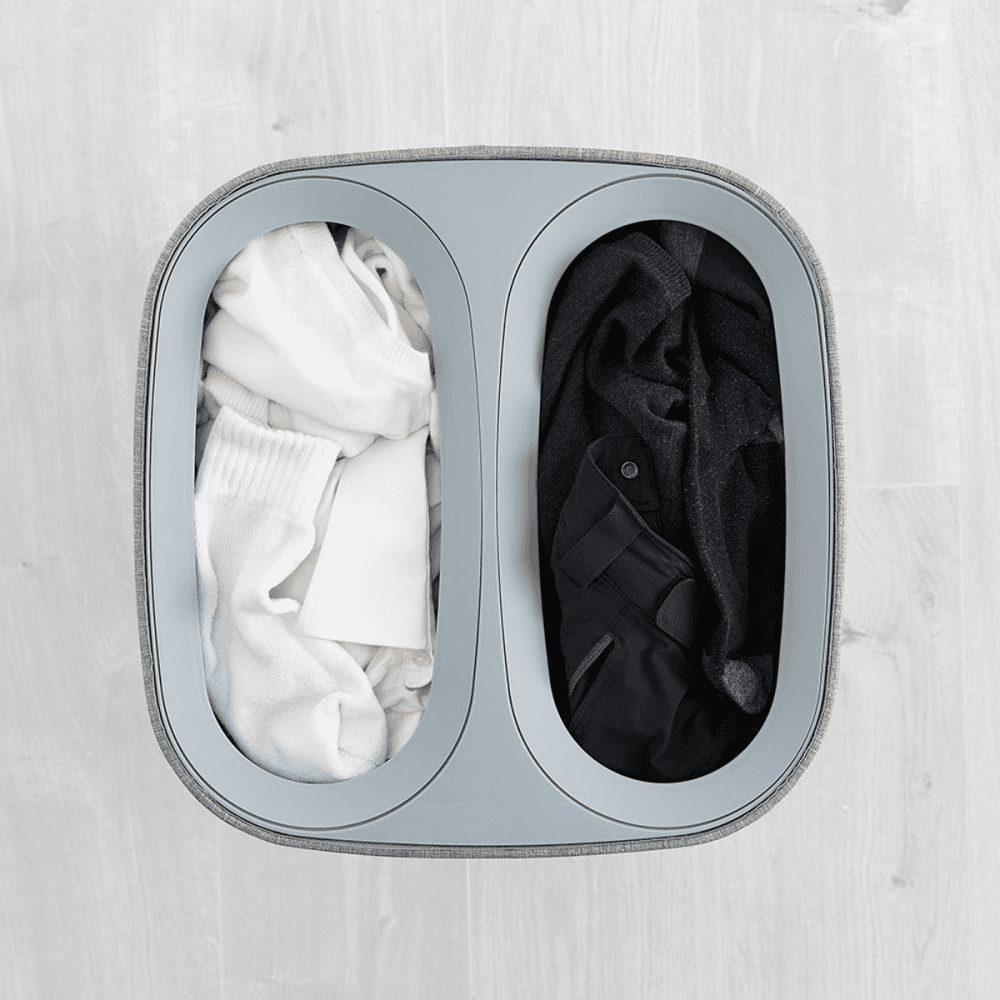 Tota Easy-Empty Laundry Basket 60 Litre Grey