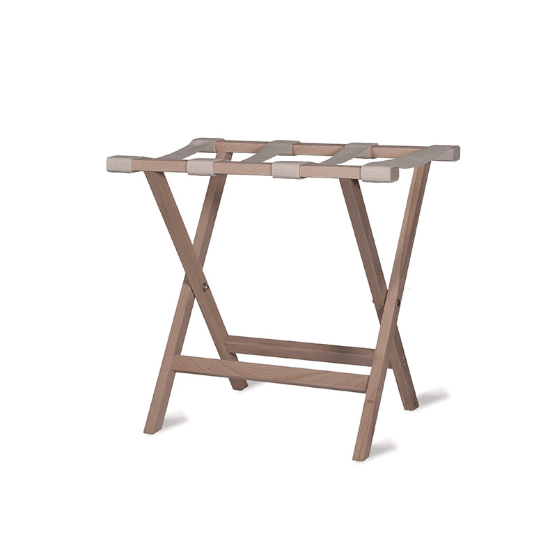 Weekend folding luggage rack, H50 x W55 x D38cm, Natural