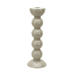Image showing the Bobbin Candlestick, H24cm, Cappuccino product.