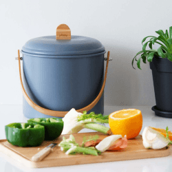 Image showing the Compost Bin, 7L, Slate product.