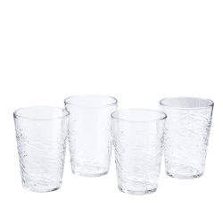 Image showing the Pacific Set of 4 Hiball Glasses, 500ml, Clear product.
