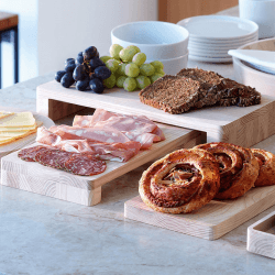 Image showing the Collective Wooden Platter Set, Ash product.