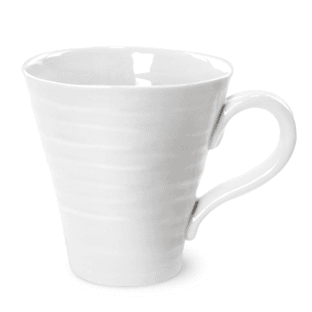 Image showing the Ceramics Set of 4 mugs, 35cl, White product.
