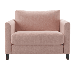 Image showing the Izzy Loveseat, Pavilion Pink product.