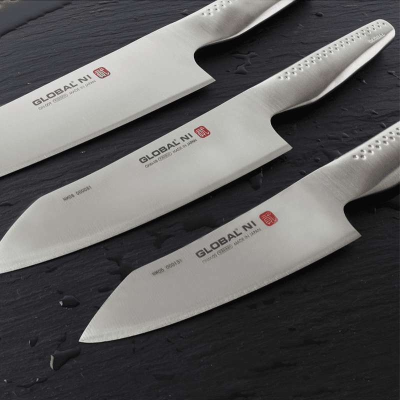 Ni Oriental Cook's Knife, 26cm, Silver