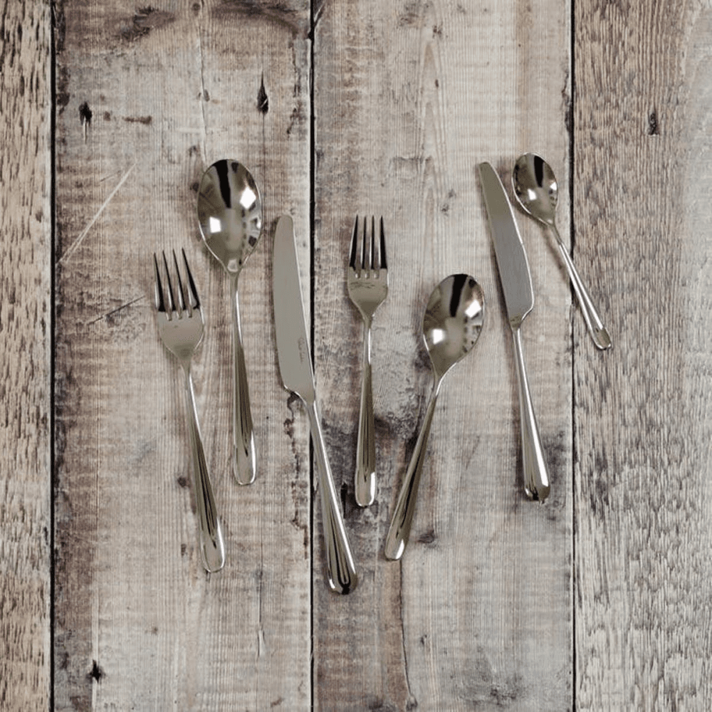 Kingham Bright 56 piece cutlery set, Stainless Steel