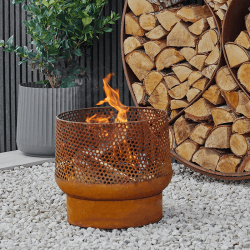 Image showing the Outdoor Buttermere Basket, W40cm, Rust product.