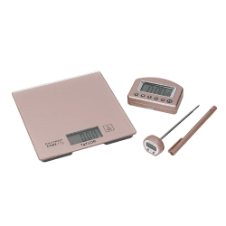 Image showing the Weighing and Measuring Scale Set, Rose Gold product.