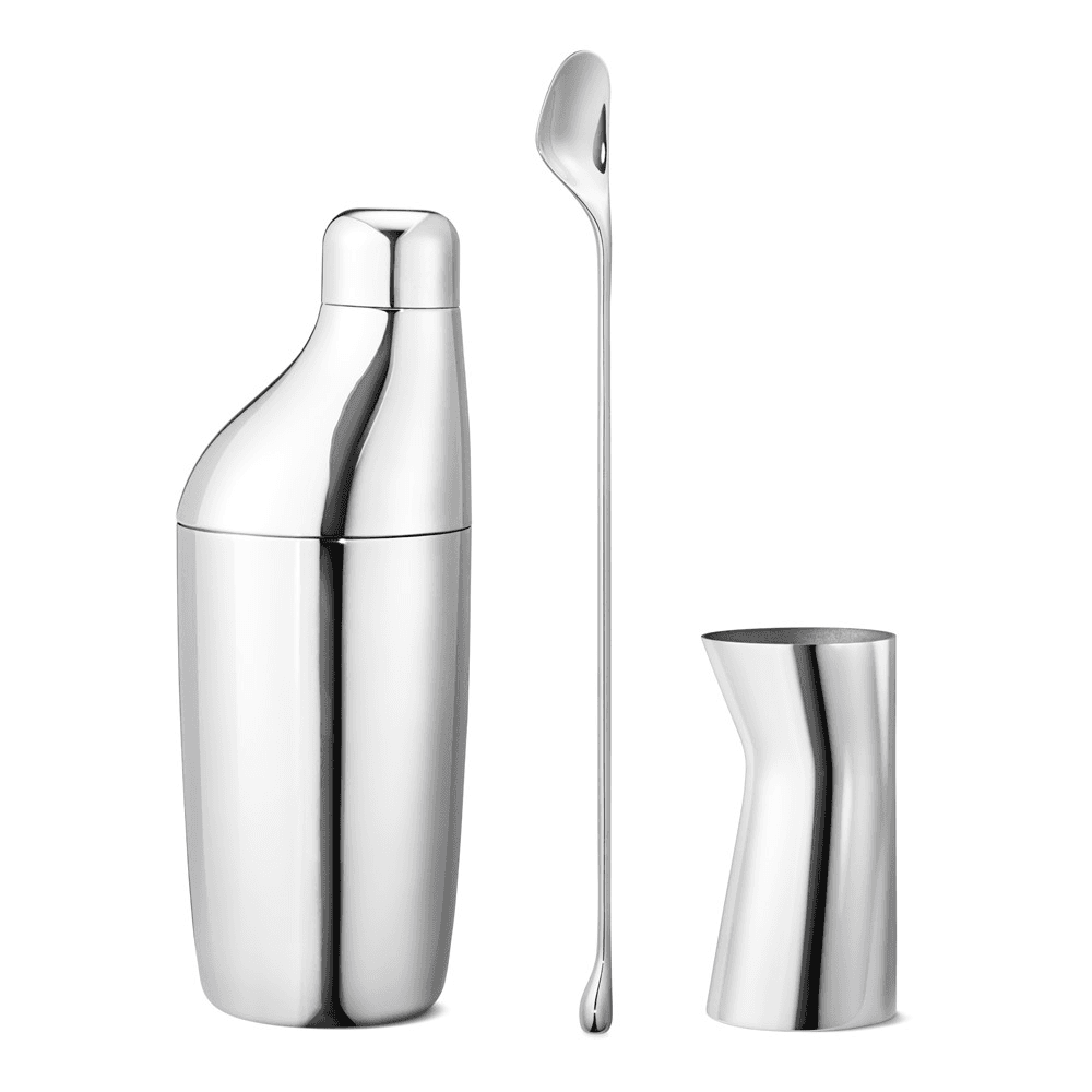 Sky Cocktail Shaker Set, Stainless Steel