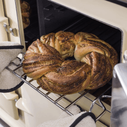Image showing the Aga Oven Grid Shelf, Silver product.