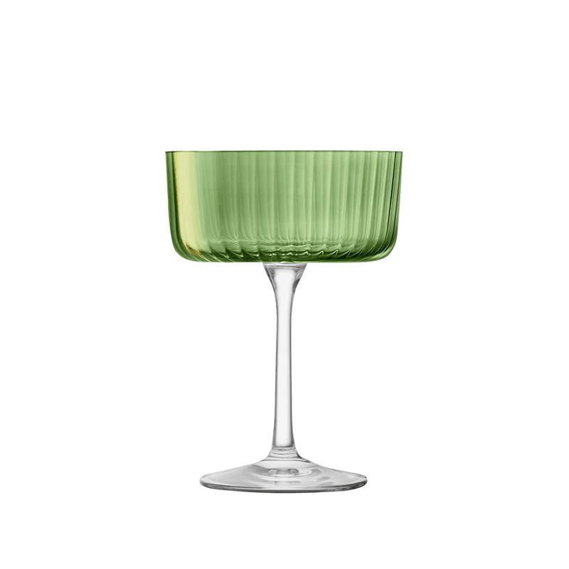Gems Set of 4 Champagne/Cocktail Glasses, 230ml, Jade