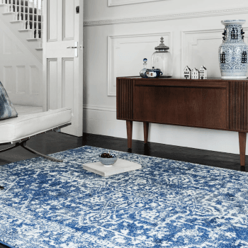 Image showing the Nova Rug, 1.6 X 2.3M, L160 x W230cm, Antique Navy product.
