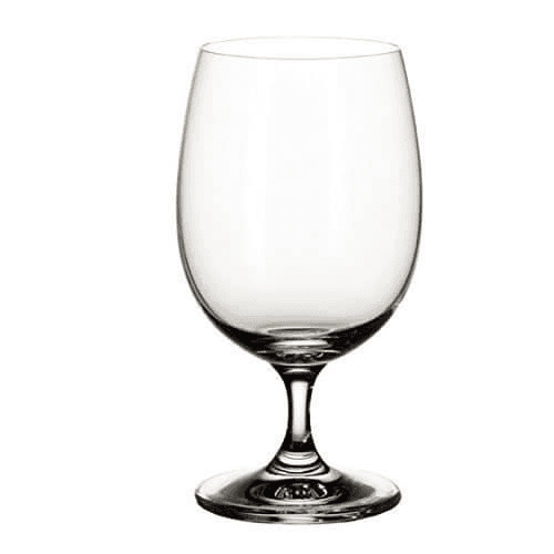 La Divina Set of 4 water glasses, 380ml, Crystal Glass