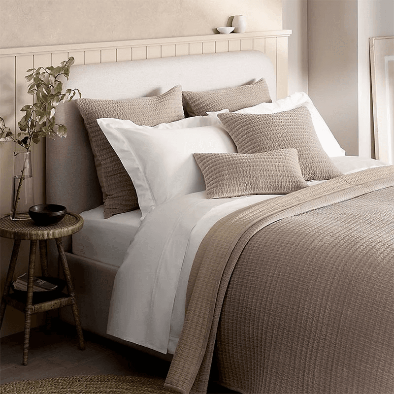 Farlow Cushion Cover, 50 x 50cm, Mink