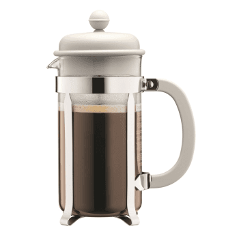 Image showing the Caffettiera 8 cup coffee maker, 1 litre, Off White product.