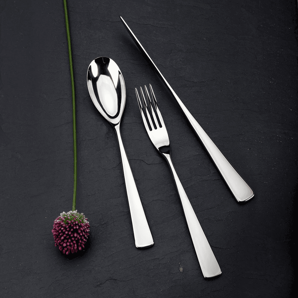 Karri 42 Piece Cutlery Set, Mirror Finish