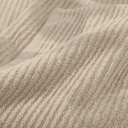 Image showing the Super Soft Pure Cotton Ribbed Bath Towel, Oatmeal product.