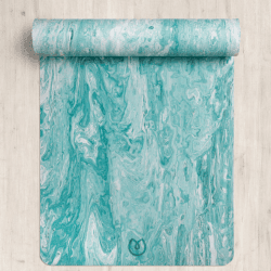Image showing the Evolve Yoga Mat, Aqua product.