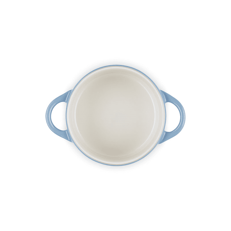 Stoneware Petite Round Casserole, 10cm, Chambray