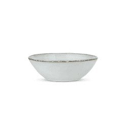 Image showing the Dhanuk Ceramic Cereal Bowl, Cream, 18.5cm product.